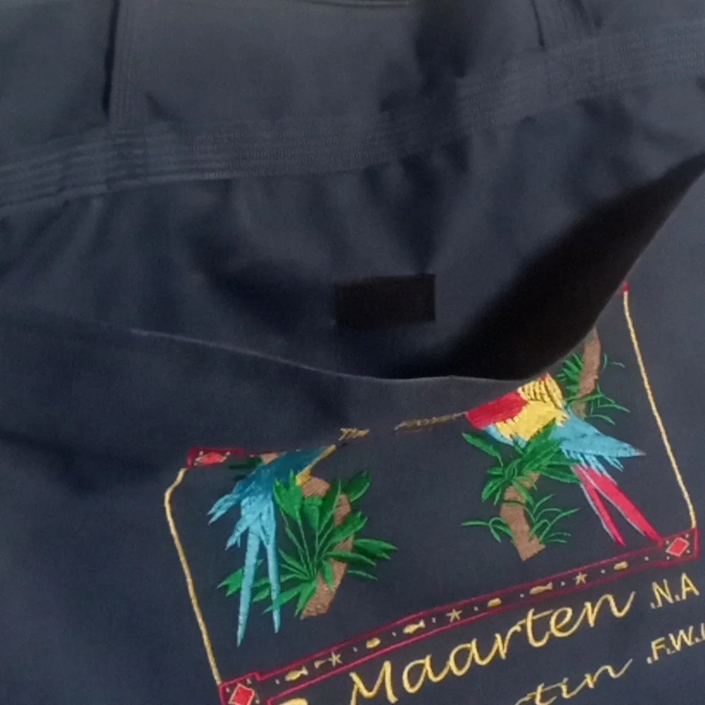 canvas tote bag St. Martin souvenir
